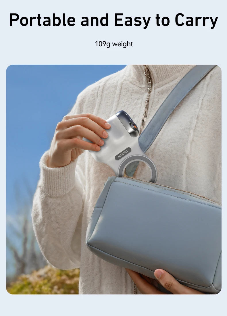 Magnetic Phone Holder & Camera Grip with Wireless Remote – Capture Stable Photos and Videos